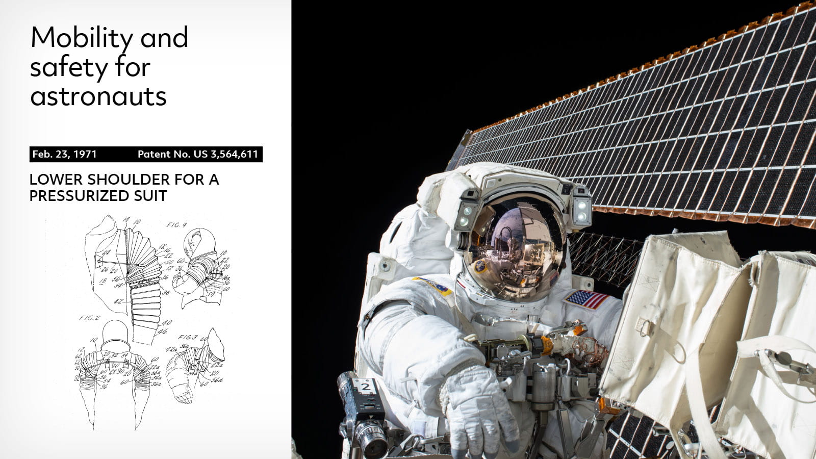 Astronaut working on the ISS